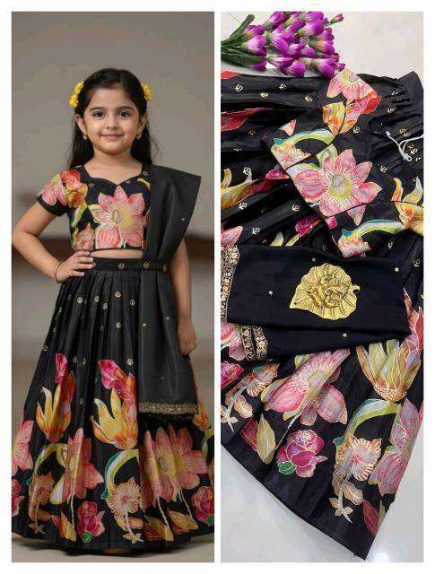 kids lehenga chinon Kids clothing manufacturer in Bangalore
